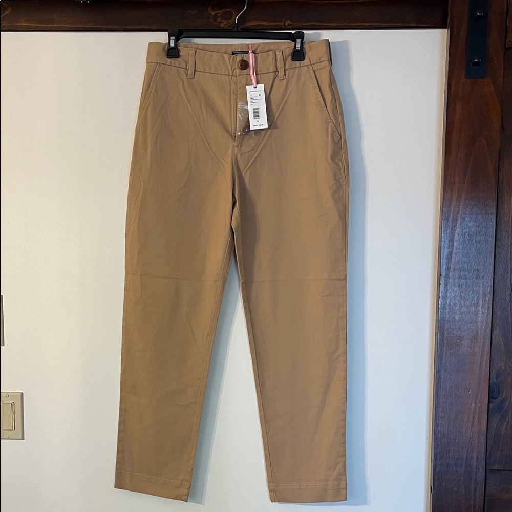 Vineyard Vines Women's Classic Tan Trousers